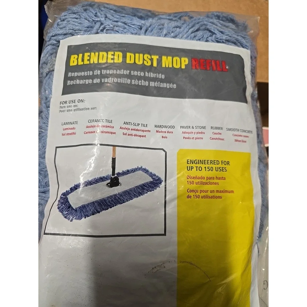 Rubbermaid Commercial Products Blended Dust Mop Refill 24